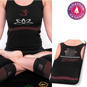 Yoga top 'Lotus', 2 kleuren